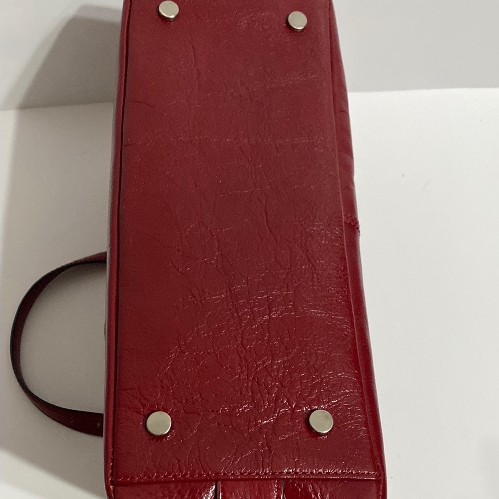 Wilsons Studio Pelle Burgundy Soft
Leather Elegant Leather Handbag - Picture 9 of 9